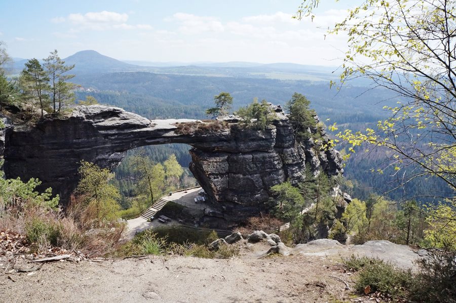 Boheems Zwitserland natuur