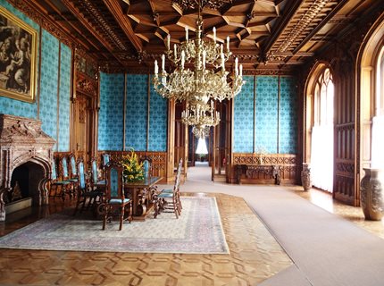 De imposante kamers van Lednice kasteel ©Tourist Authority – South Moravia Interieur Lednice