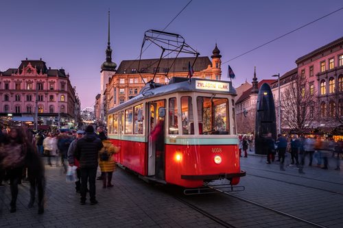 Brno kerststram kerstmarkt