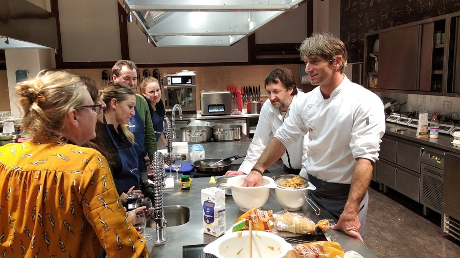 Kookworkshop volgen in Praag
