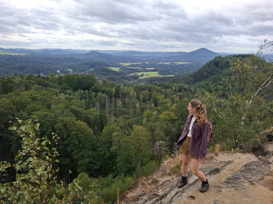 Wandelen in Boheems Zwitserland in Tsjechië