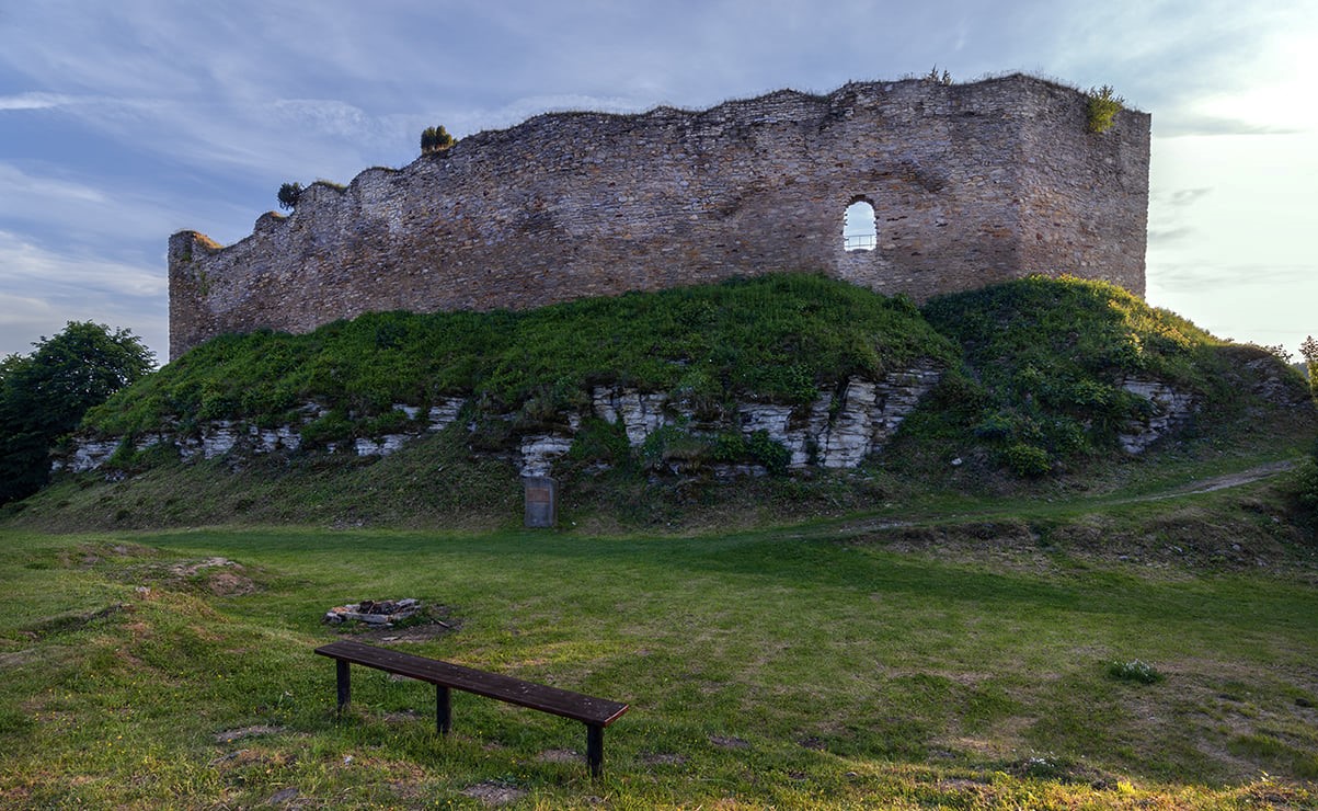 Lansperk ruine bohemen tsjechie