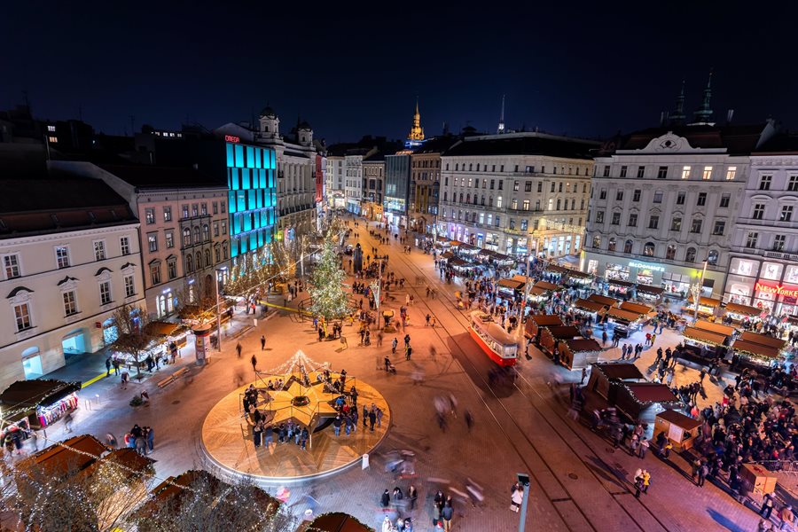 Kerst brno kerstmarkten