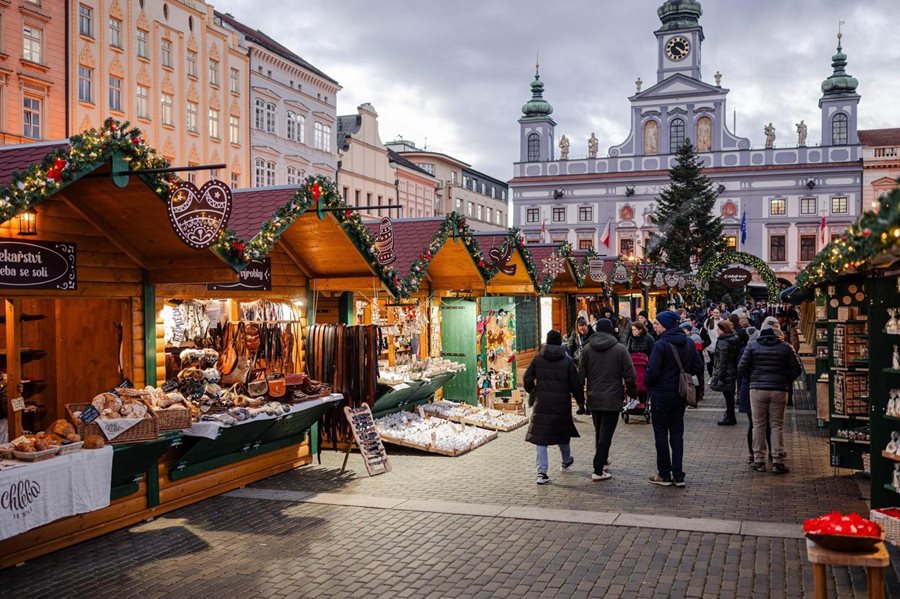 Kerstmarkt Ceske Budejovice