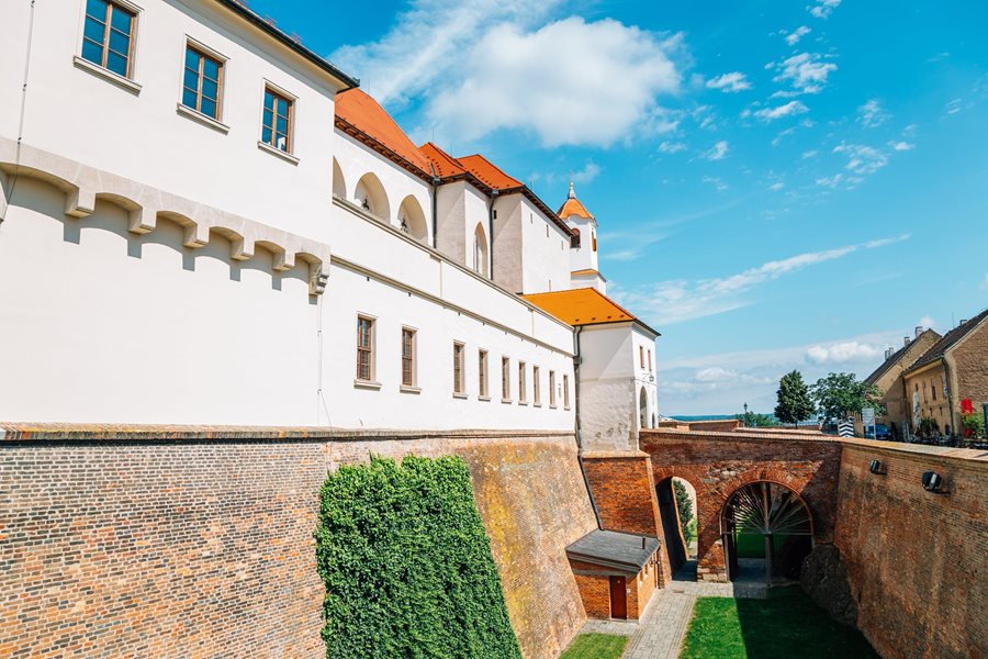 De burcht Spilberk in Brno