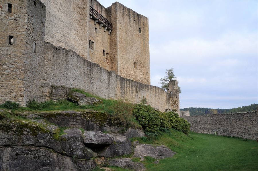 De burcht Landstejn in Zuid-Bohemen
