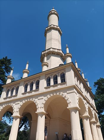 De minaret nabij Lednice Minaret Lednice