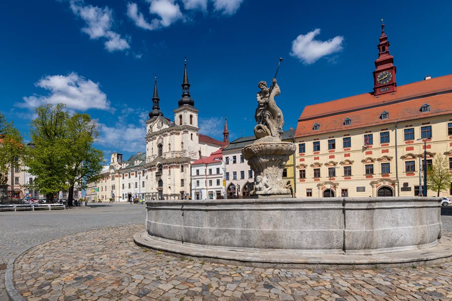 Jihlava in Vysocina in Tsjechië