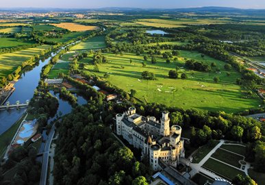 Kasteel Hlubok&#xE1; nad Vltavou