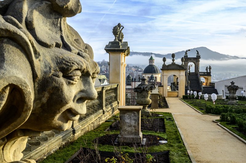 Rose Garden in Děčín
