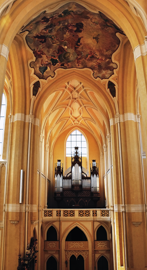Interieur Sedlec kerk